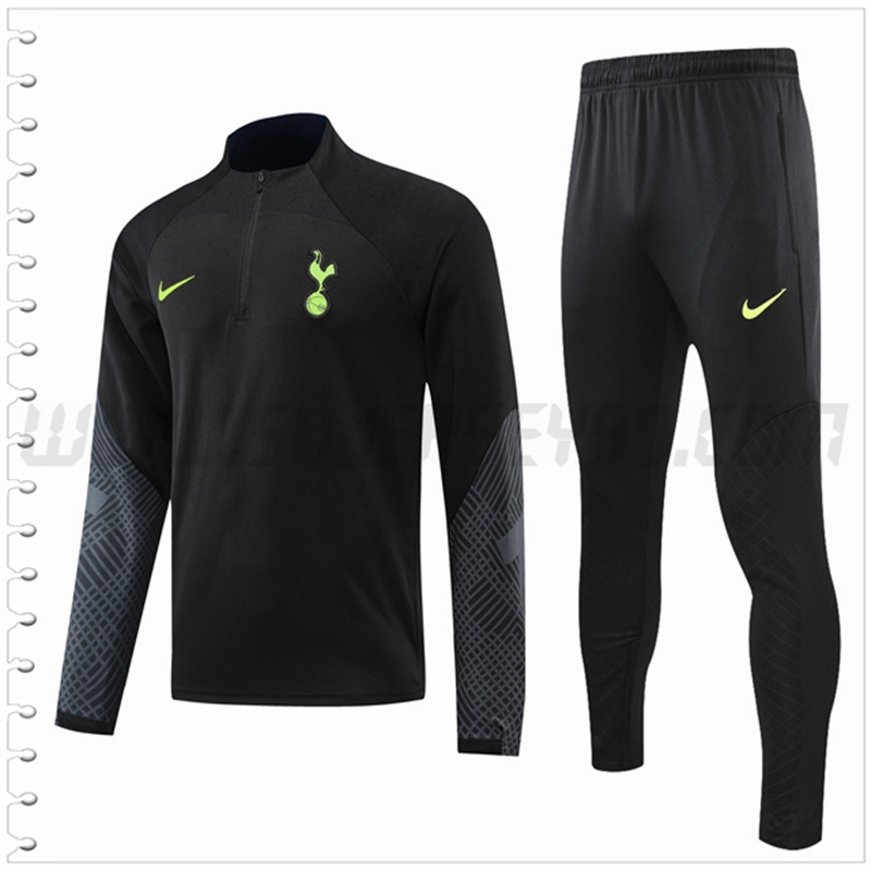 Chandal Futbol Tottenham Hotspurs Negro 2022 2023