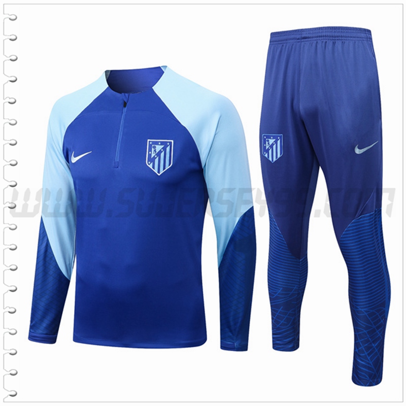 Chandal Futbol Atletico Madrid Azul Marino 2022 2023