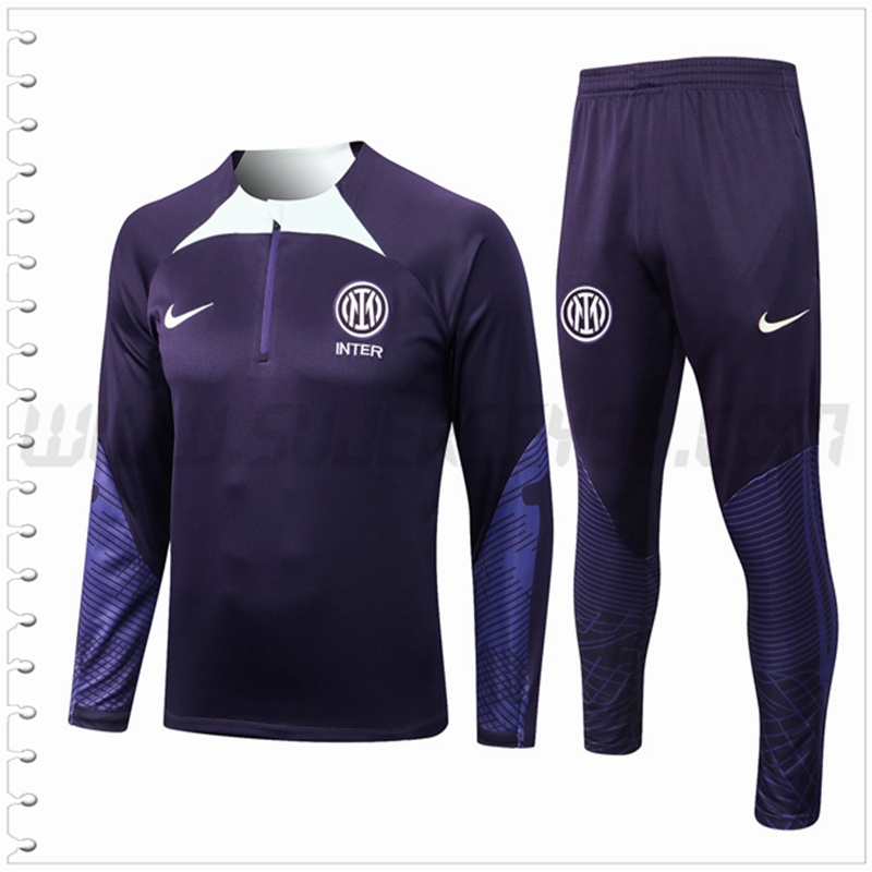 Chandal Futbol Inter Milan Púrpura 2022 2023