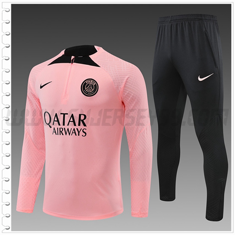 Chandal Futbol PSG Ninos Rosa 2022 2023