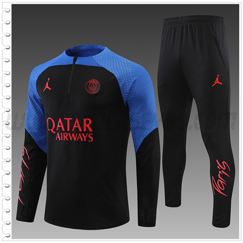 Chandal Futbol Jordan PSG Ninos Negro 2022 2023