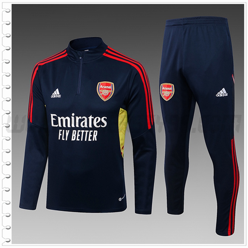 Chandal Futbol Arsenal Ninos Azul Marino 2022 2023