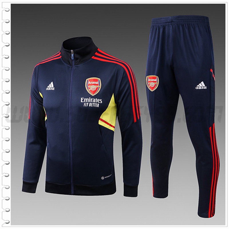 Chaqueta Chandal Futbol Arsenal Ninos Azul Marino 2022 2023