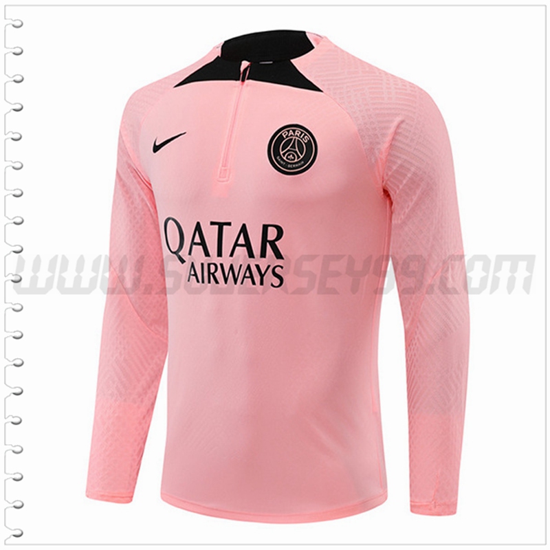 Sudadera Entrenamiento PSG Rosa 2022 2023