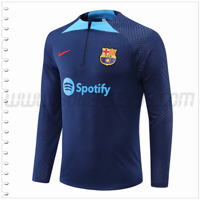 Sudadera Entrenamiento FC Barcelona Azul 2022 2023