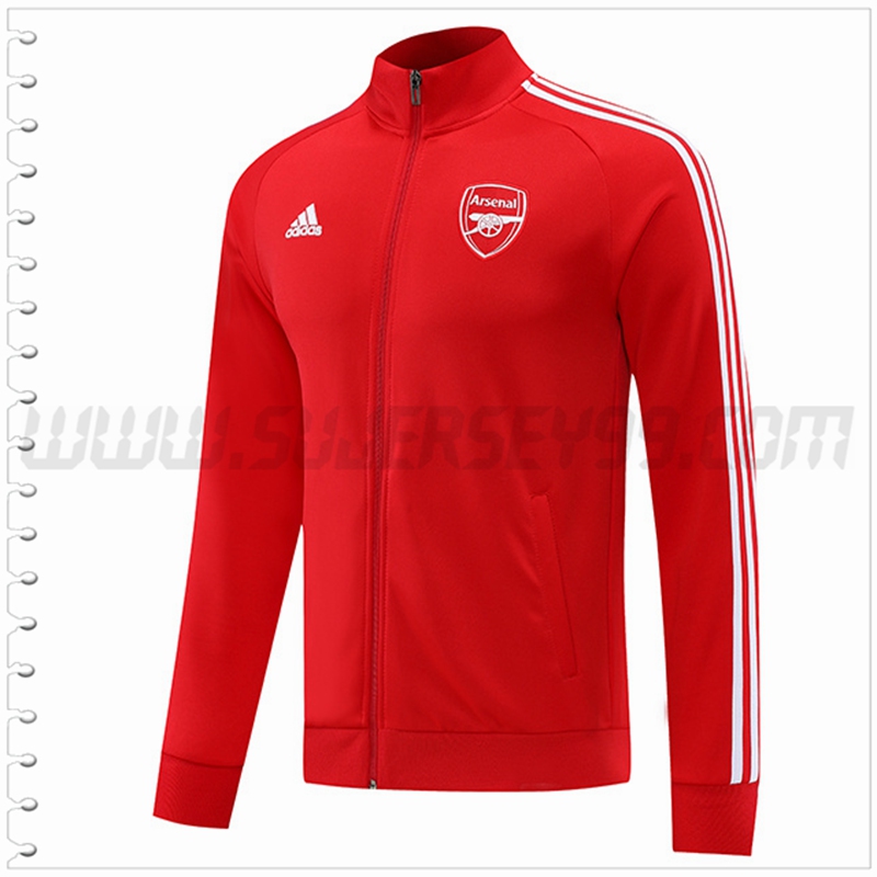 Chaqueta Futbol Arsenal Rojo 2022 2023