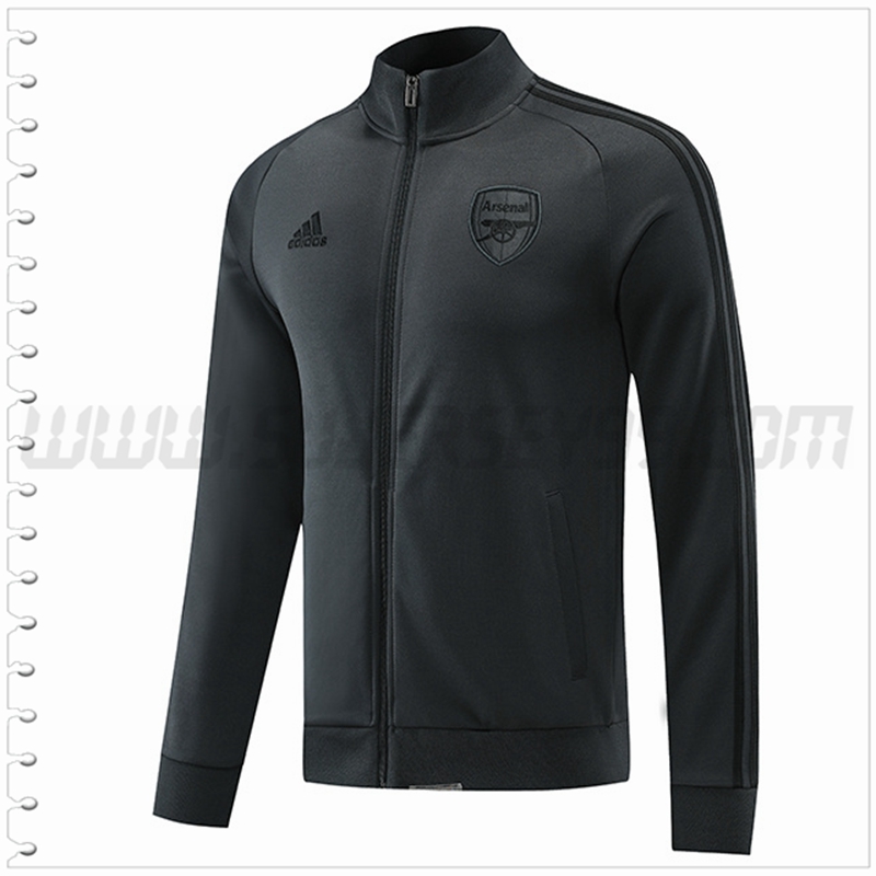 Chaqueta Futbol Arsenal Gris 2022 2023