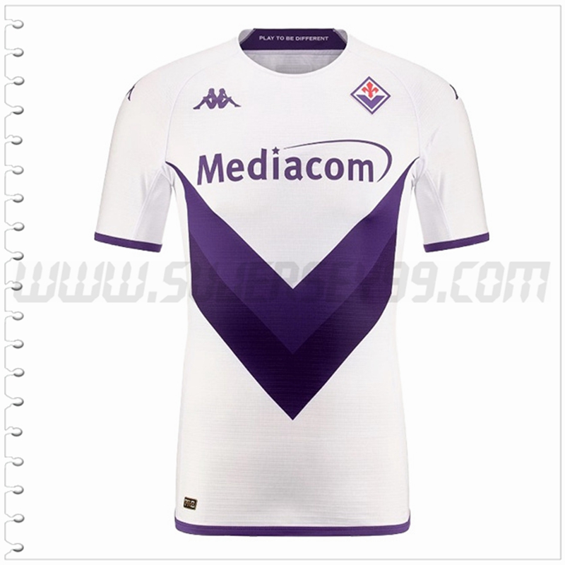 Segunda Nuevo Camiseta ACF Fiorentina Blanco 2022 2023