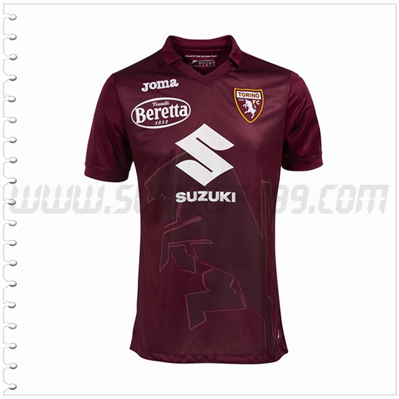 Primera Nuevo Camiseta Torino Rojo Ladrillo 2022 2023