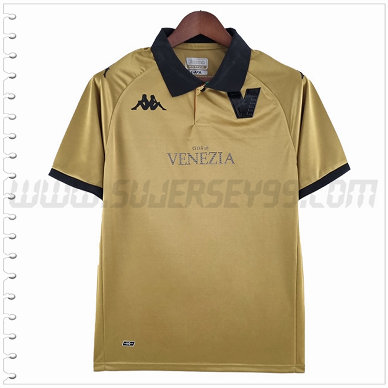 Nuevo Camiseta Venezia FC Amarillo 2022 2023