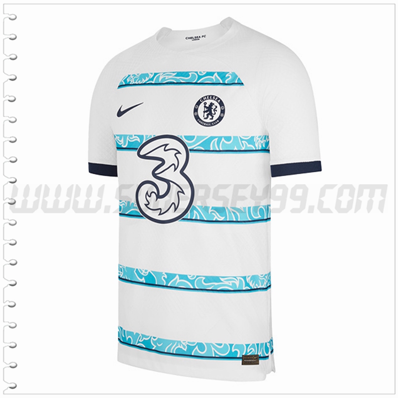 Segunda Nuevo Camiseta FC Chelsea Blanco 2022 2023