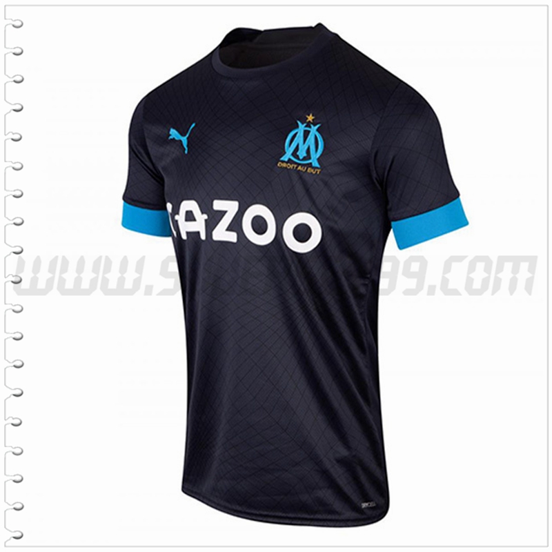 Segunda Nuevo Camiseta Marsella OM Negro 2022 2023