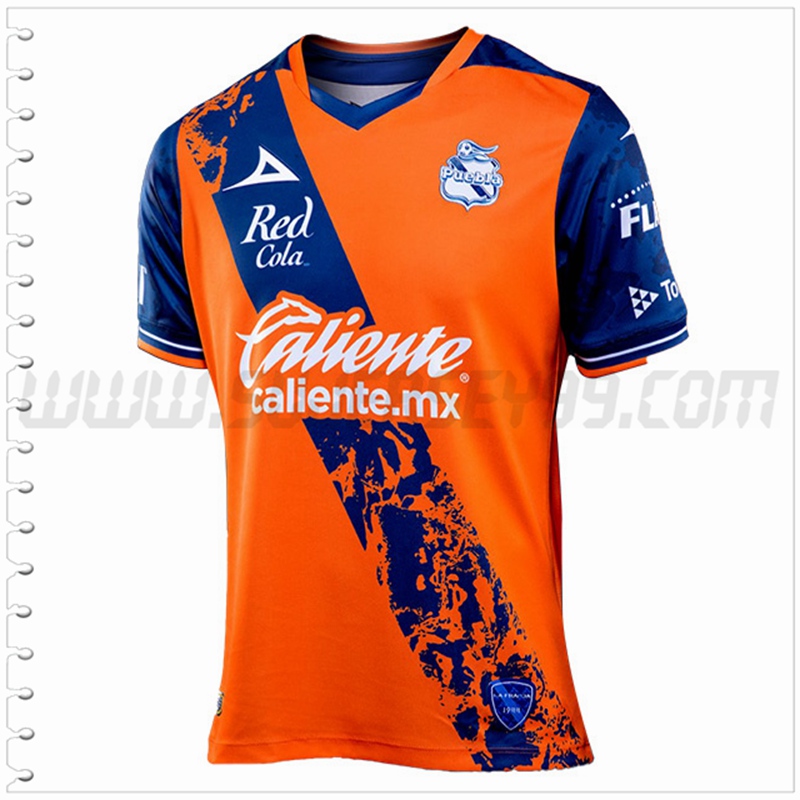 Segunda Nuevo Camiseta FC Puebla Naranja 2022 2023