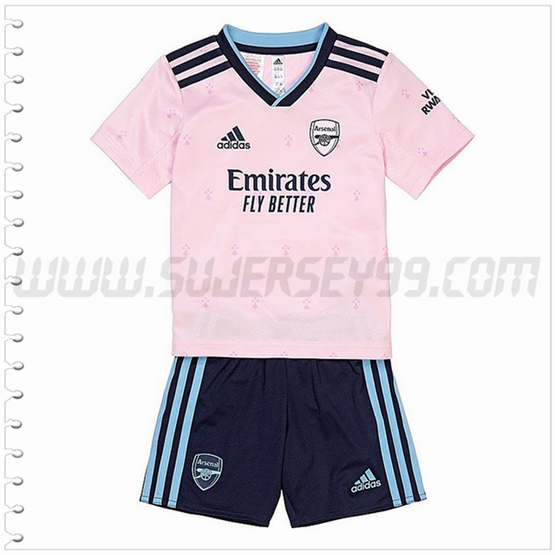 Nuevo Equipacion del Arsenal Ninos 2022 2023