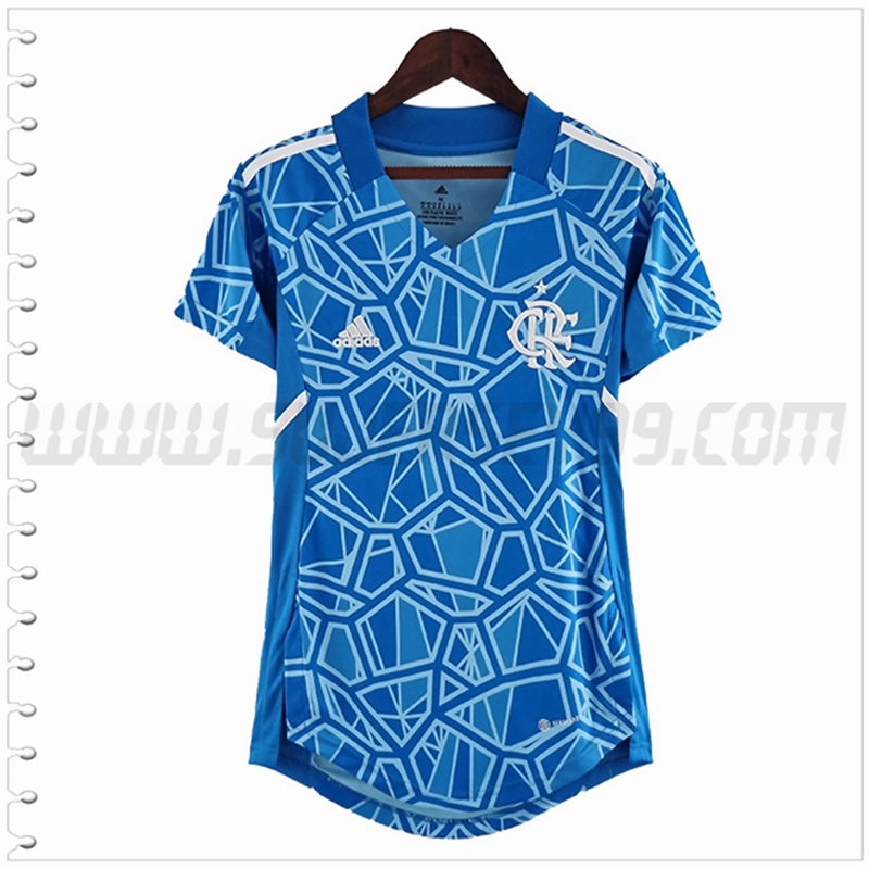 Camiseta Futbol Flamengo Mujer 2022 2023