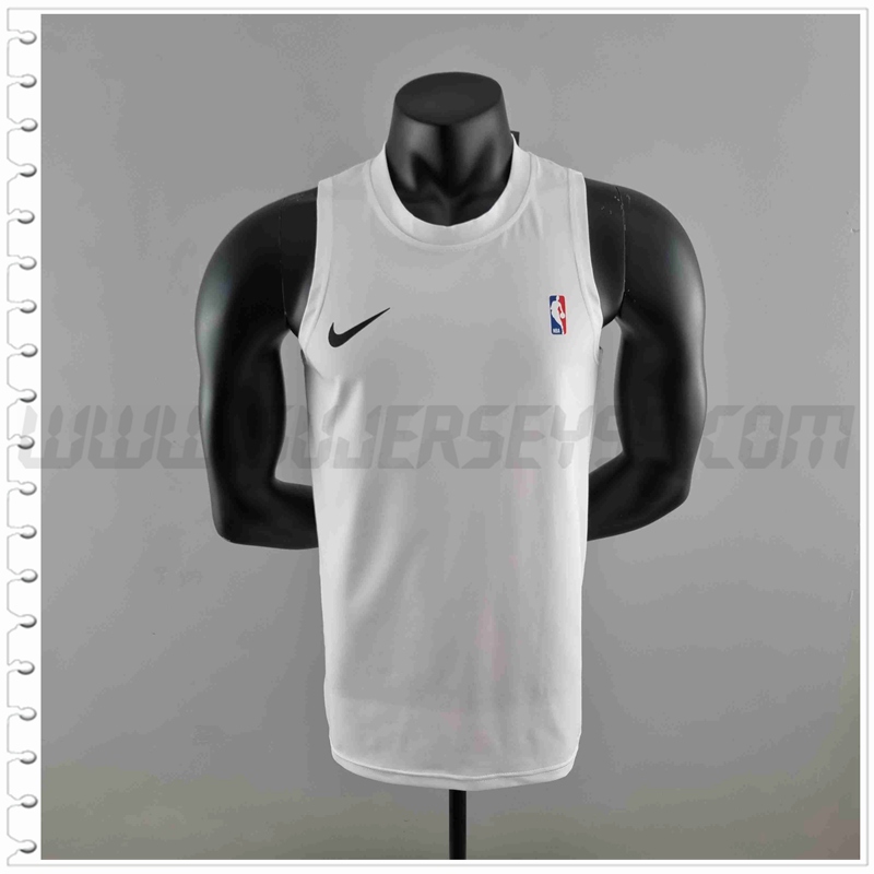 Camiseta NBA sin mangas Blanco #K000190