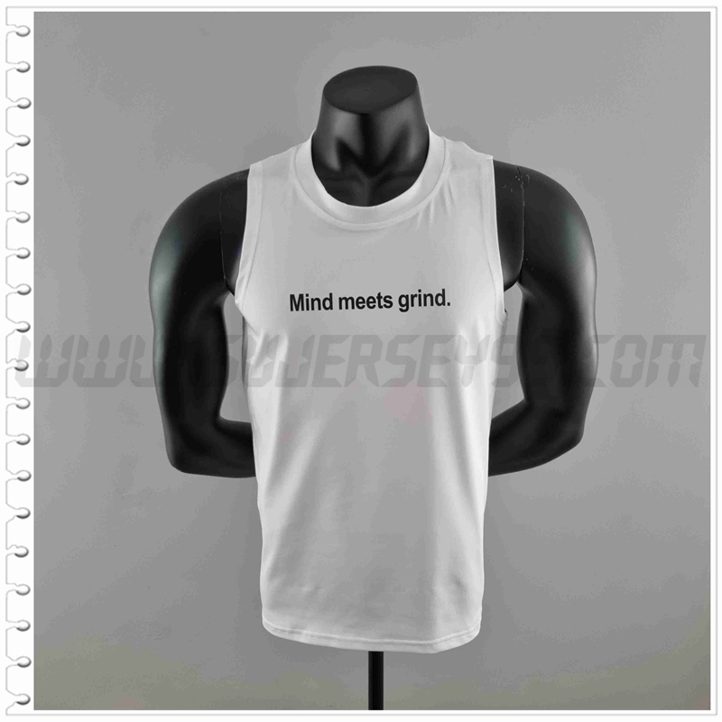 Camiseta NBA sin mangas Blanco #K000194