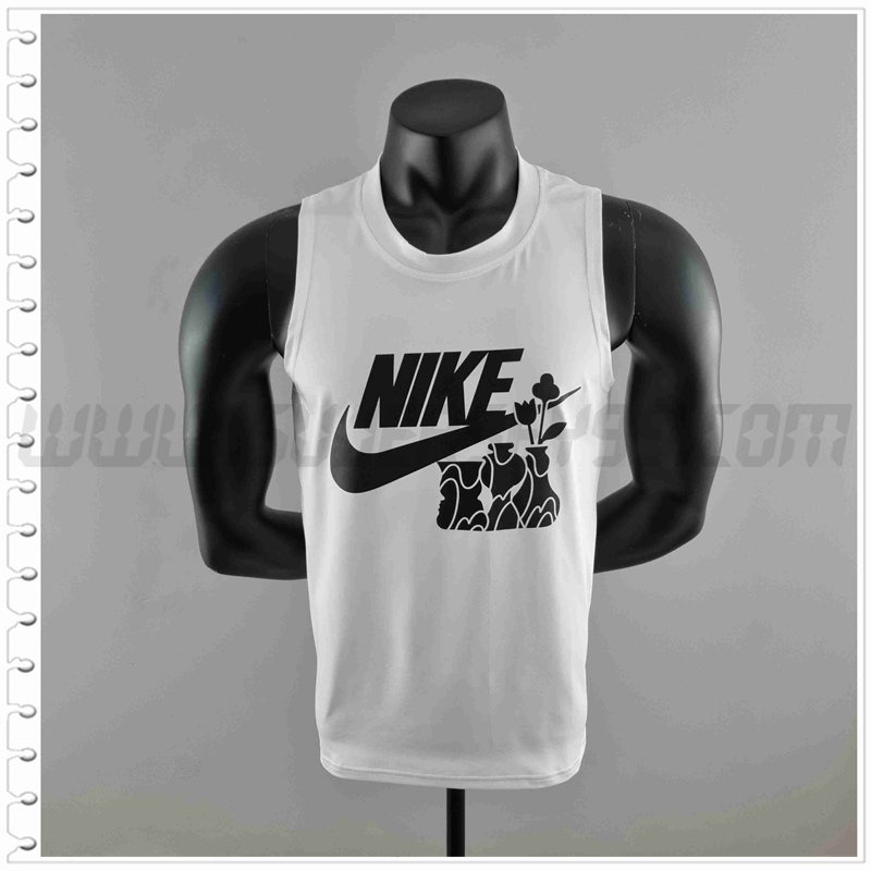 Camiseta NBA sin mangas Blanco #K000195