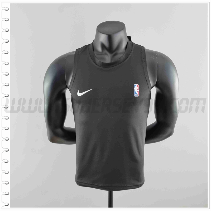 Camiseta NBA sin mangas Negro #K000201