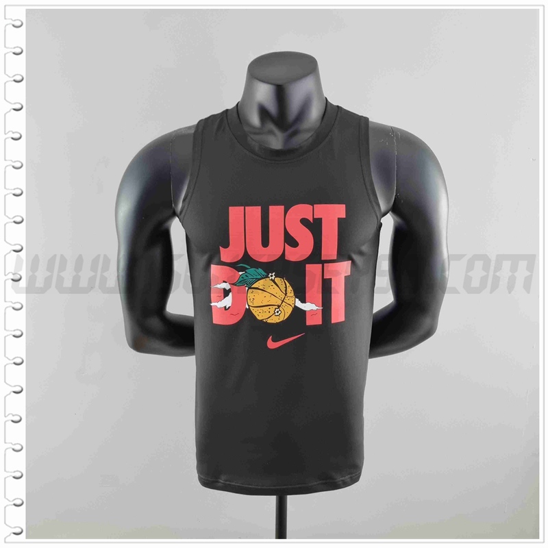 Camiseta NBA sin mangas Negro #K000203