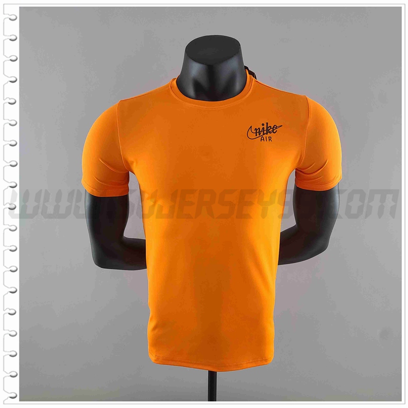 Camiseta NBA Entrenamiento Naranja #K000216