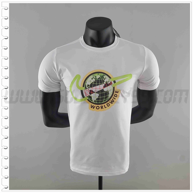 Camiseta NBA Entrenamiento Blanco #K000236