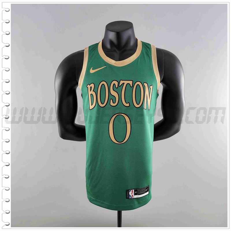 Camiseta Boston Celtics (TATUM #0) 2020 Verde City Edition