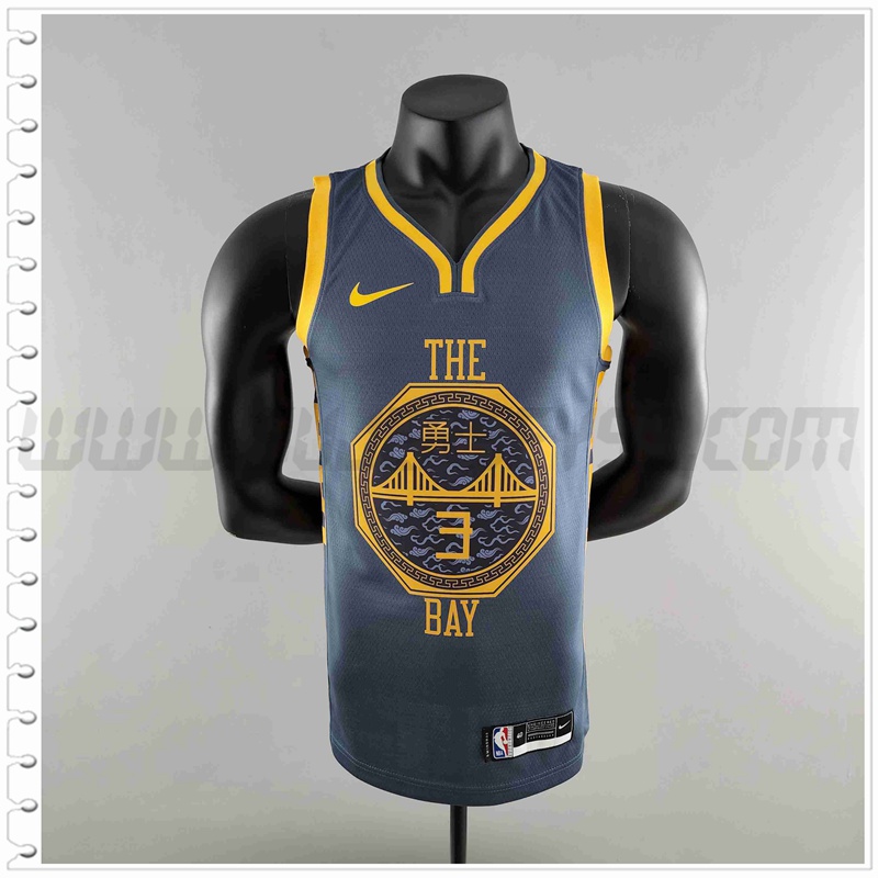 Camiseta Golden State Warriors (POOLE #3) 2018 Gris