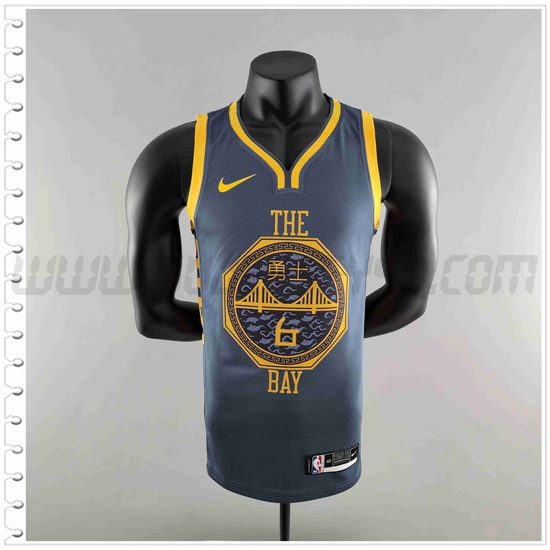 Camiseta Golden State Warriors (YOUNG #6) 2018 Gris