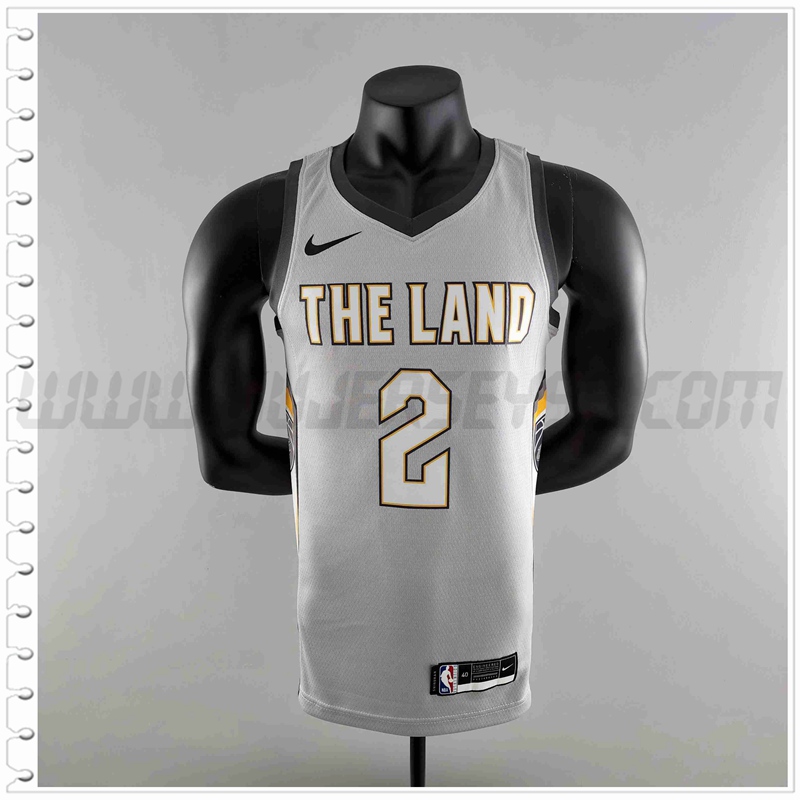 Camiseta Cleveland Cavaliers (IRVING #2) 2018 Gris