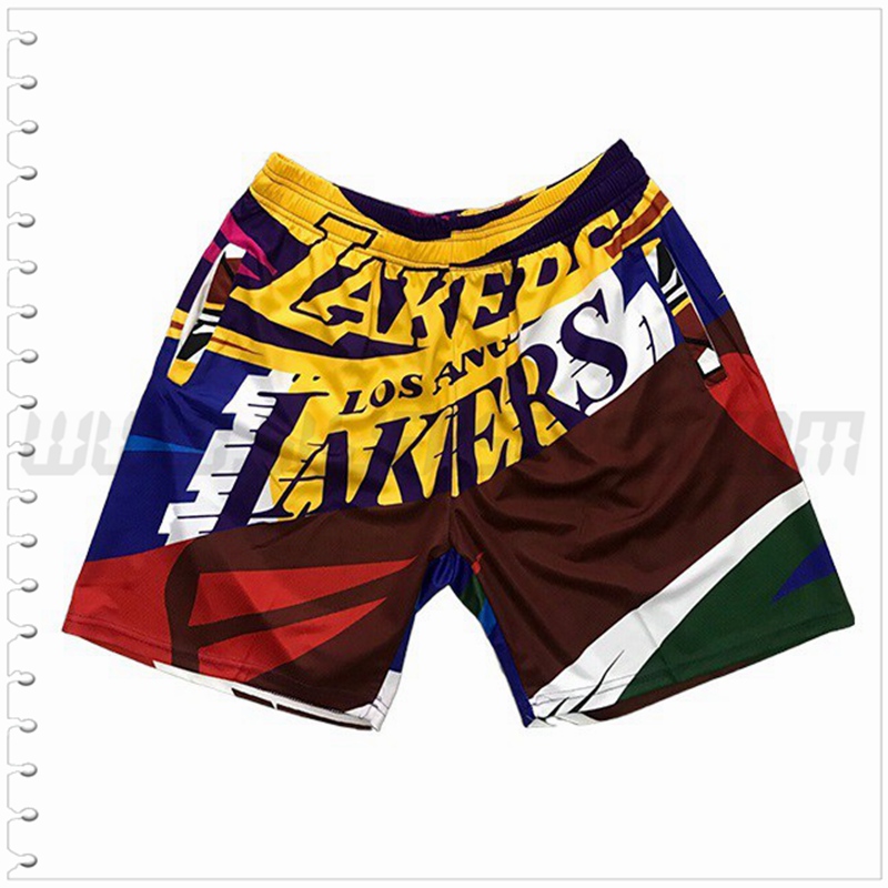 Pantalones Cortos NBA Los Angeles Lakers Amarillo