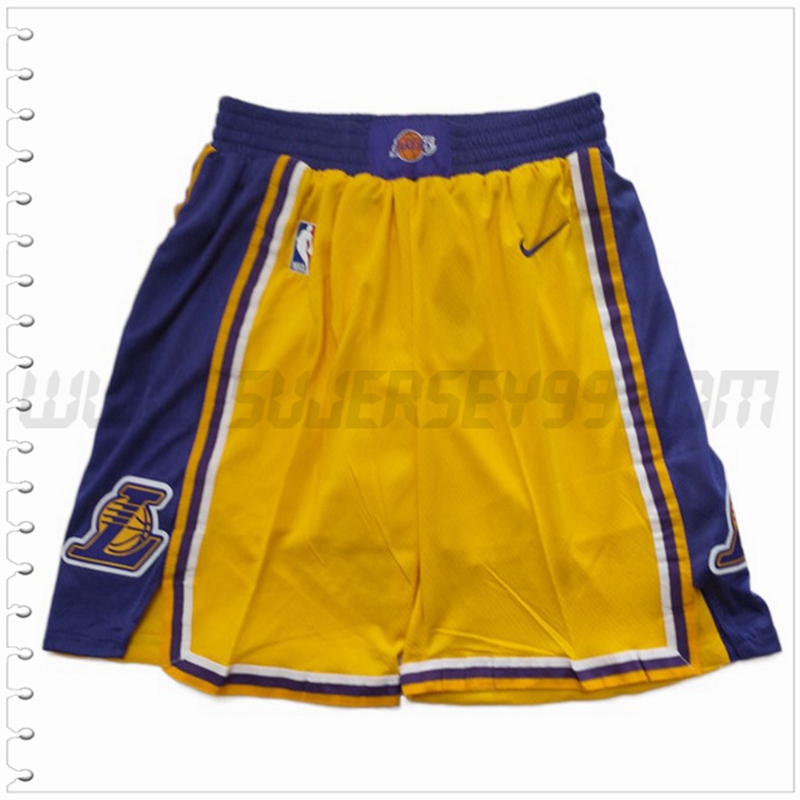 Pantalones Cortos NBA Los Angeles Lakers Amarillo