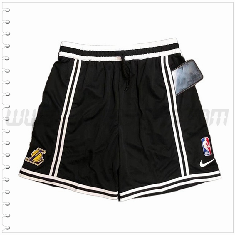 Pantalones Cortos NBA Los Angeles Lakers Negro