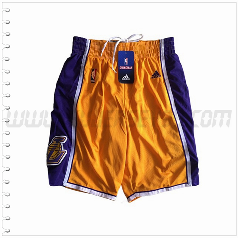 Pantalones Cortos NBA Los Angeles Lakers Amarillo