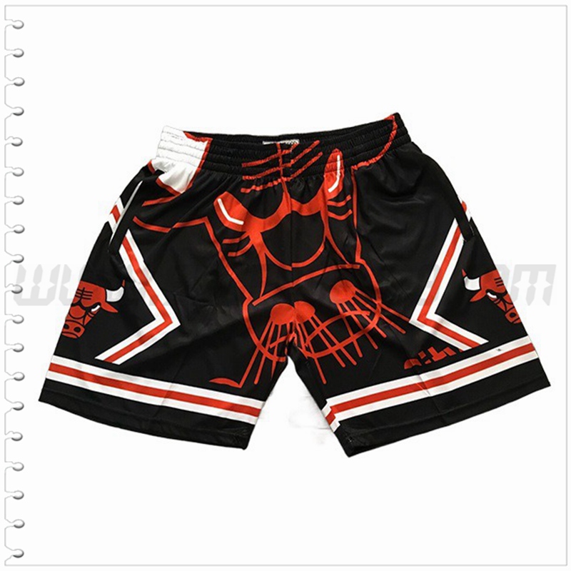 Pantalones Cortos NBA Chicago Bulls Negro