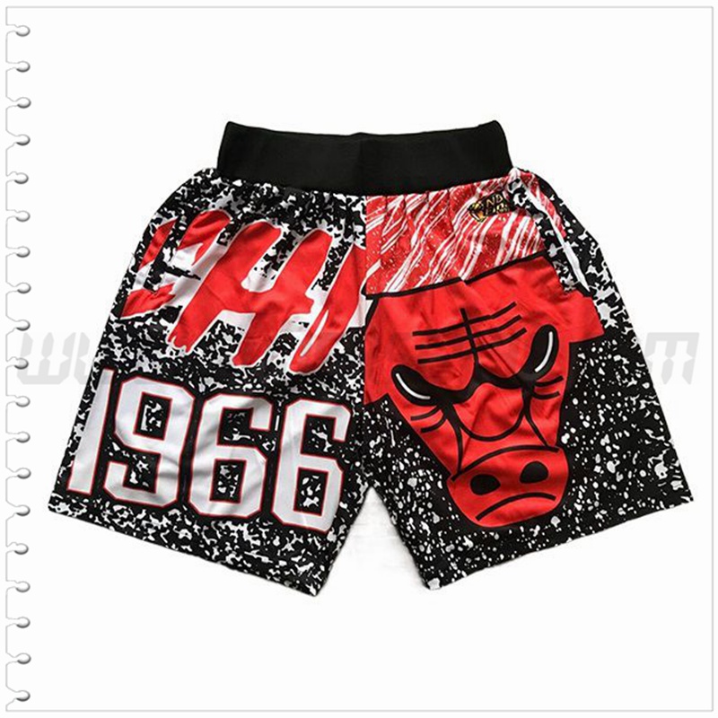 Pantalones Cortos NBA Chicago Bulls Negro