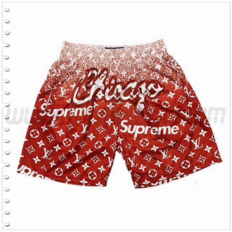 Pantalones Cortos NBA Chicago Bulls Rojo