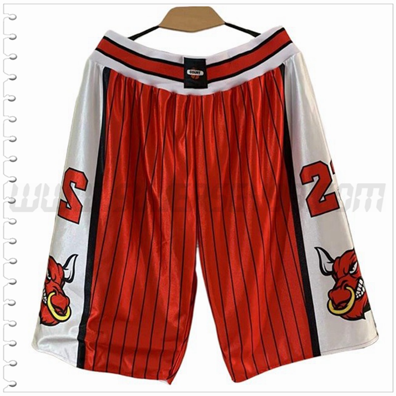 Pantalones Cortos NBA Chicago Bulls Rojo/Blanco