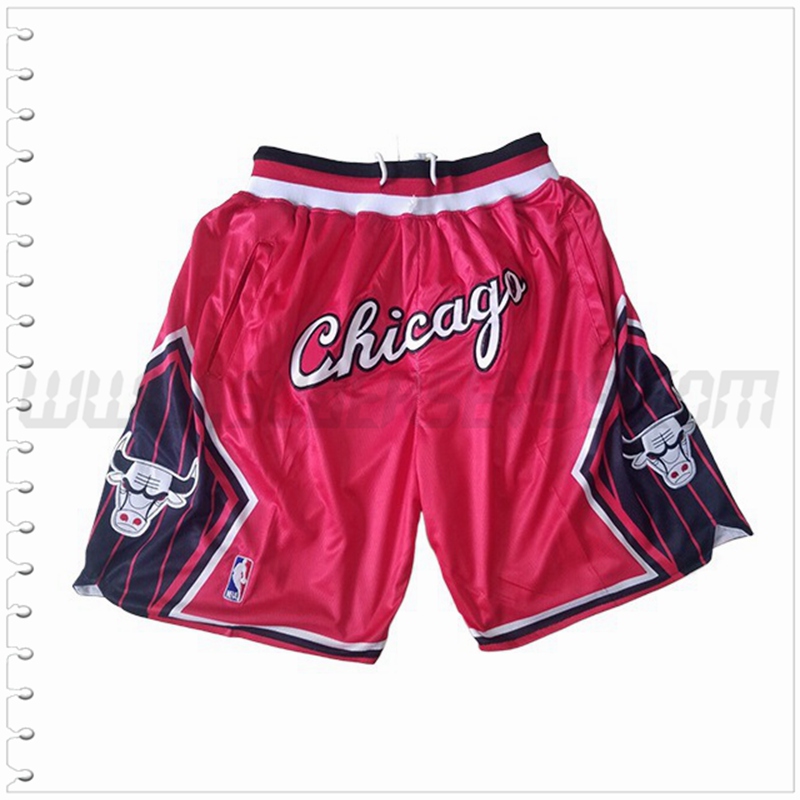 Pantalones Cortos NBA Chicago Bulls Rosa