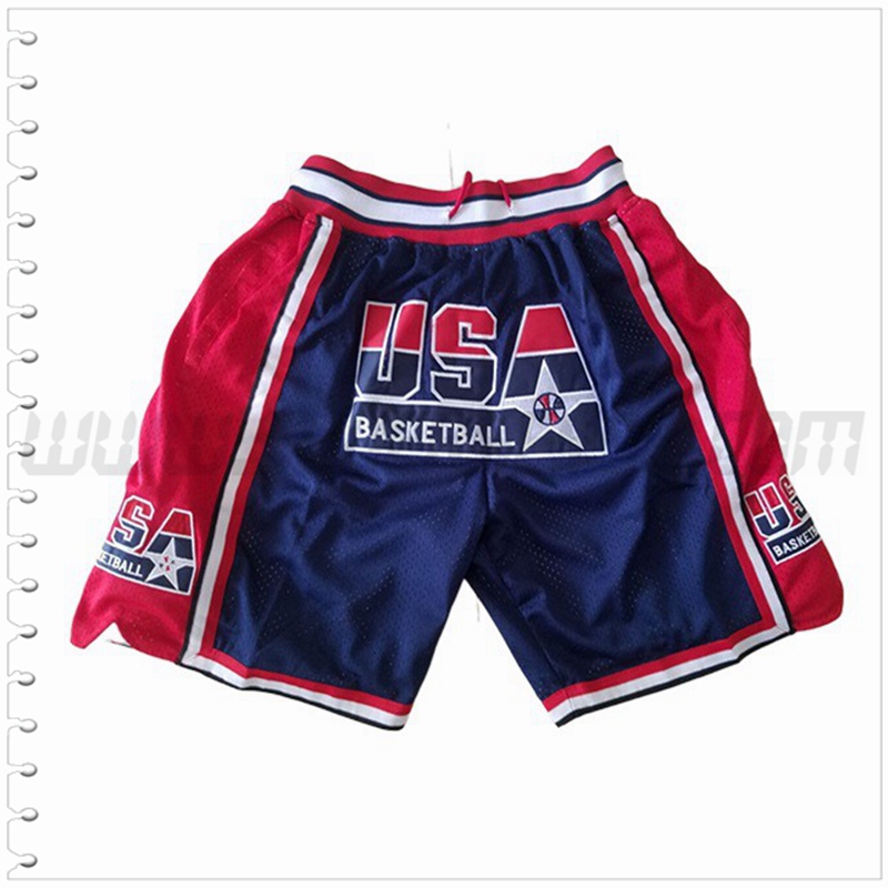 Pantalones Cortos NBA Chicago Bulls Azul