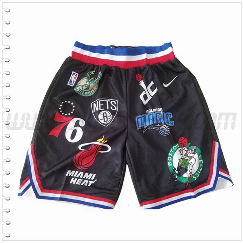 Pantalones Cortos NBA Chicago Bulls Negro