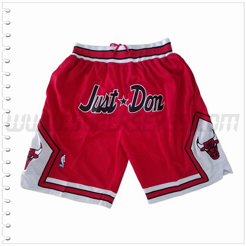 Pantalones Cortos NBA Chicago Bulls Rojo