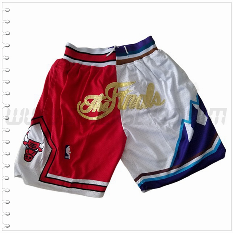 Pantalones Cortos NBA Chicago Bulls Rojo/Blanco