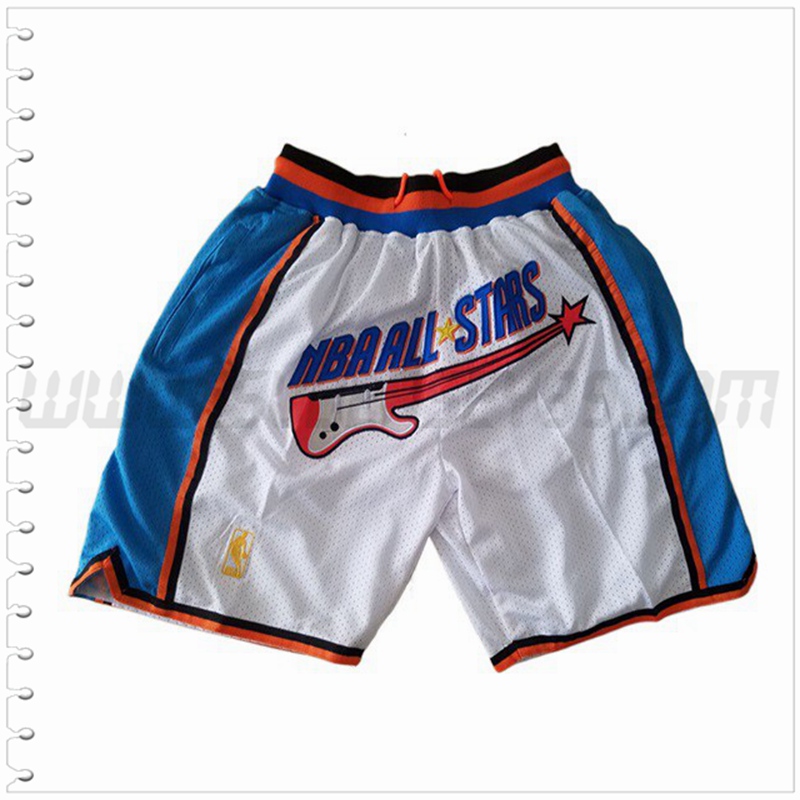 Pantalones Cortos NBA Chicago Bulls Blanco