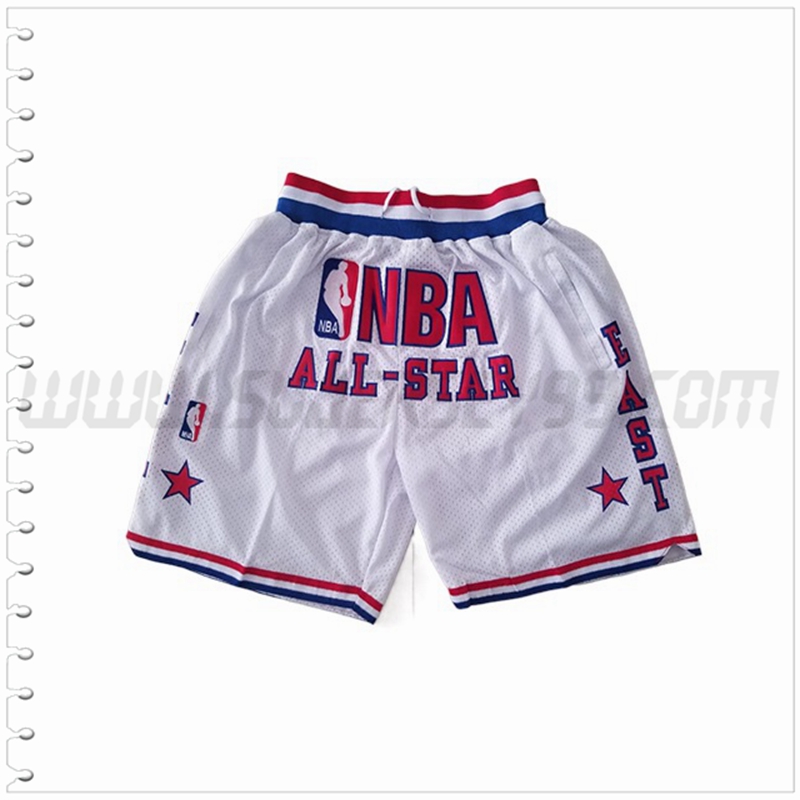 Pantalones Cortos NBA Chicago Bulls Blanco