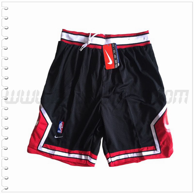 Pantalones Cortos NBA Chicago Bulls Negro