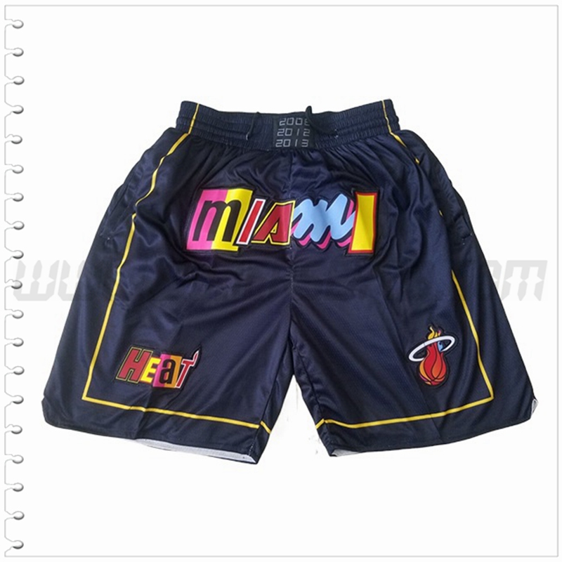 Pantalones Cortos NBA Miami Heat Azul Oscuro