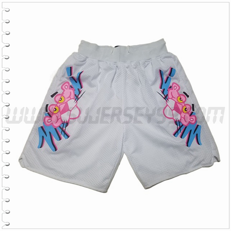 Pantalones Cortos NBA Miami Heat Blanco