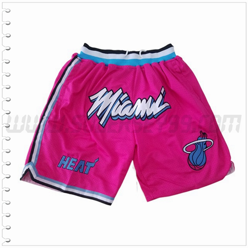 Pantalones Cortos NBA Miami Heat Rosa