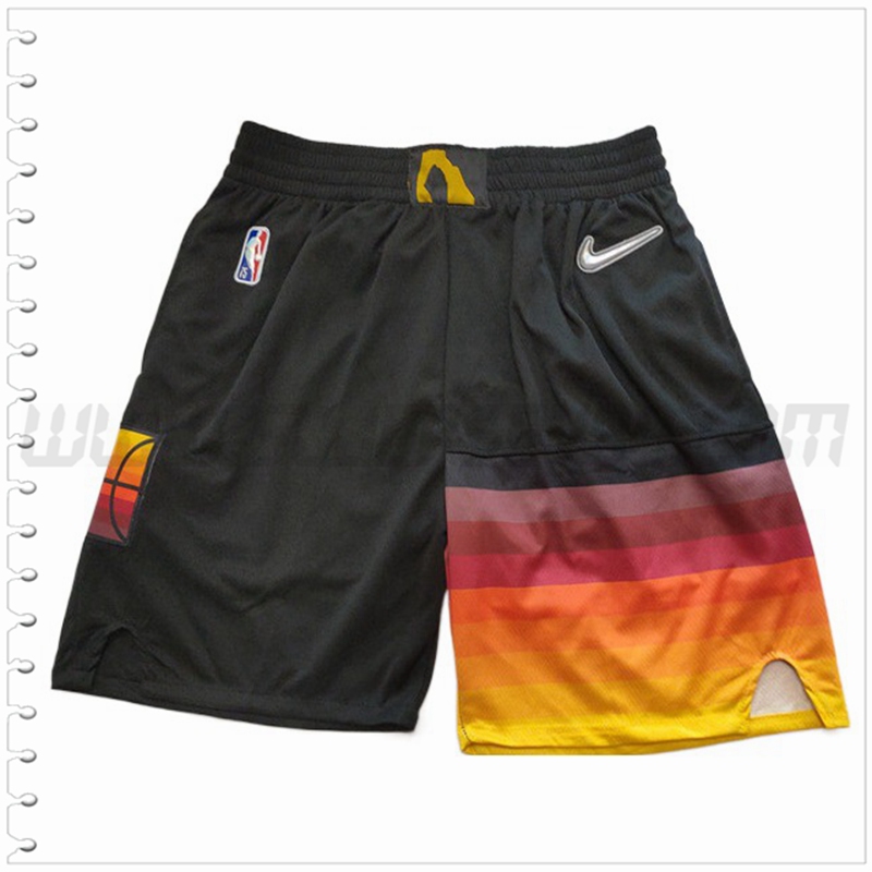 Pantalones Cortos NBA Utah Jazz Negro